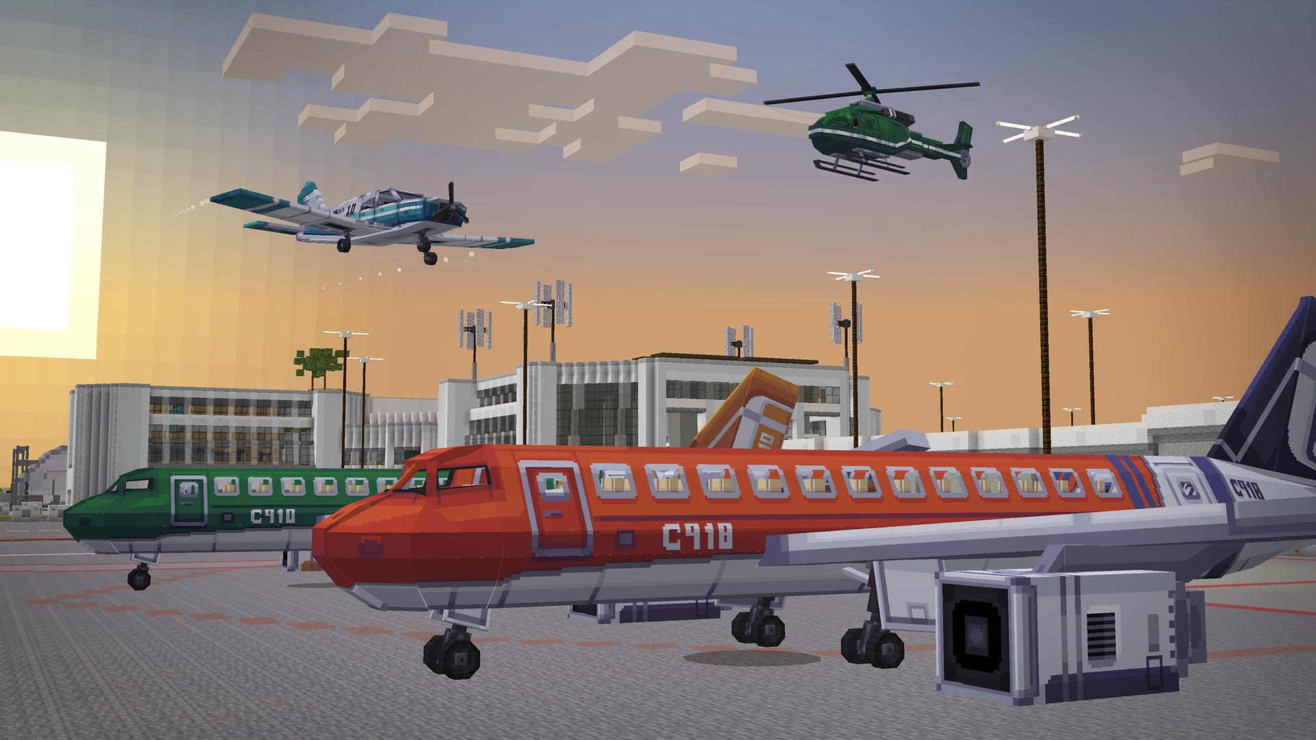 The Airport in Minecraft Project
