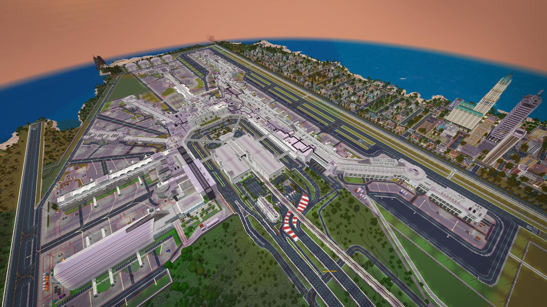 The Airport in Minecraft Project