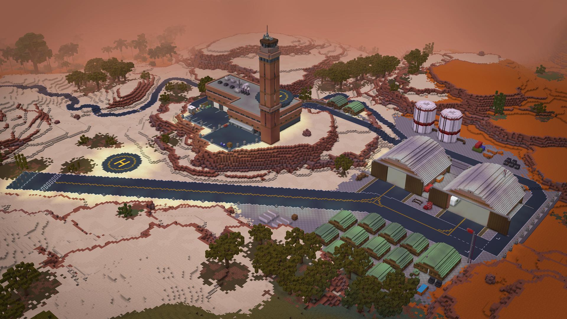 The Airport in Minecraft Project