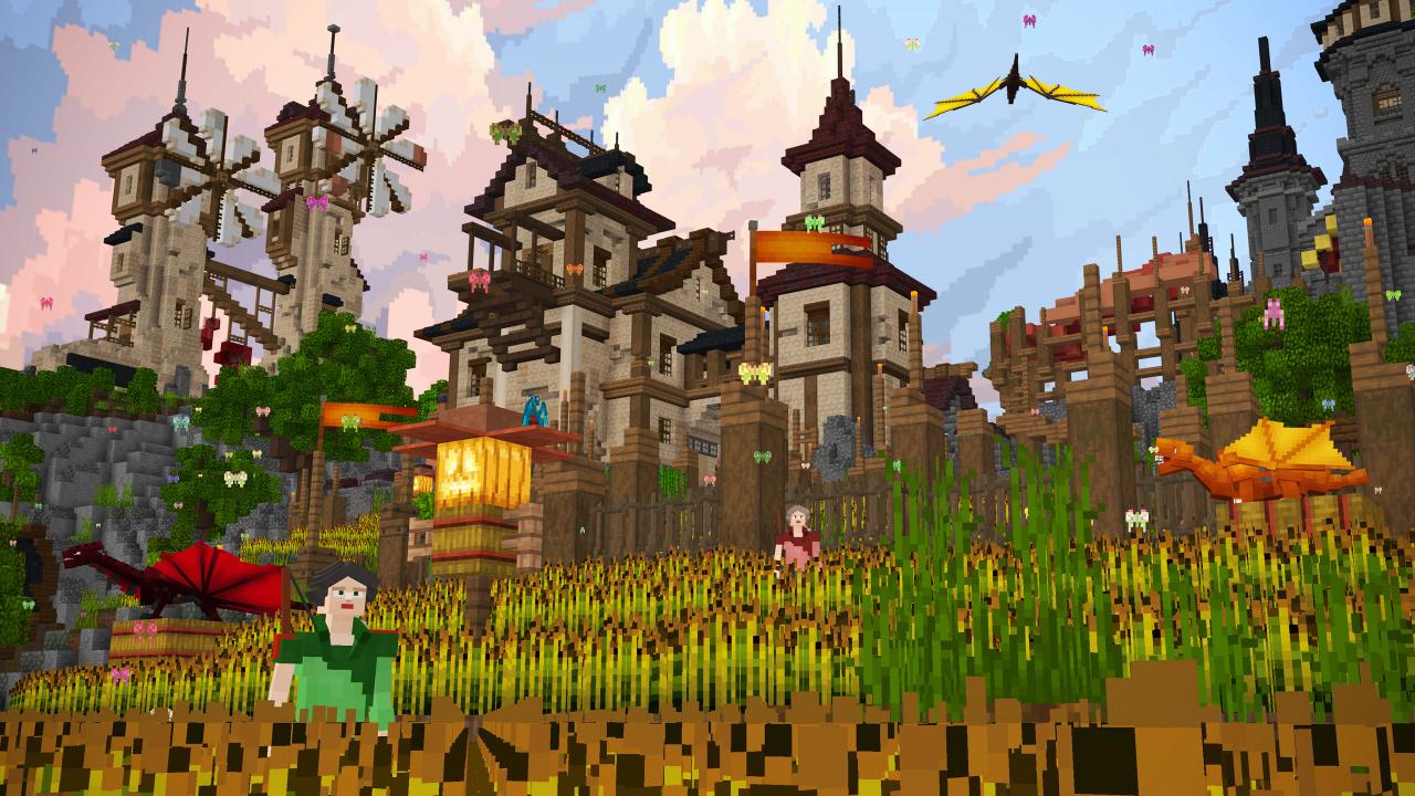 Minecraft Bedrock World Advanced Dragons