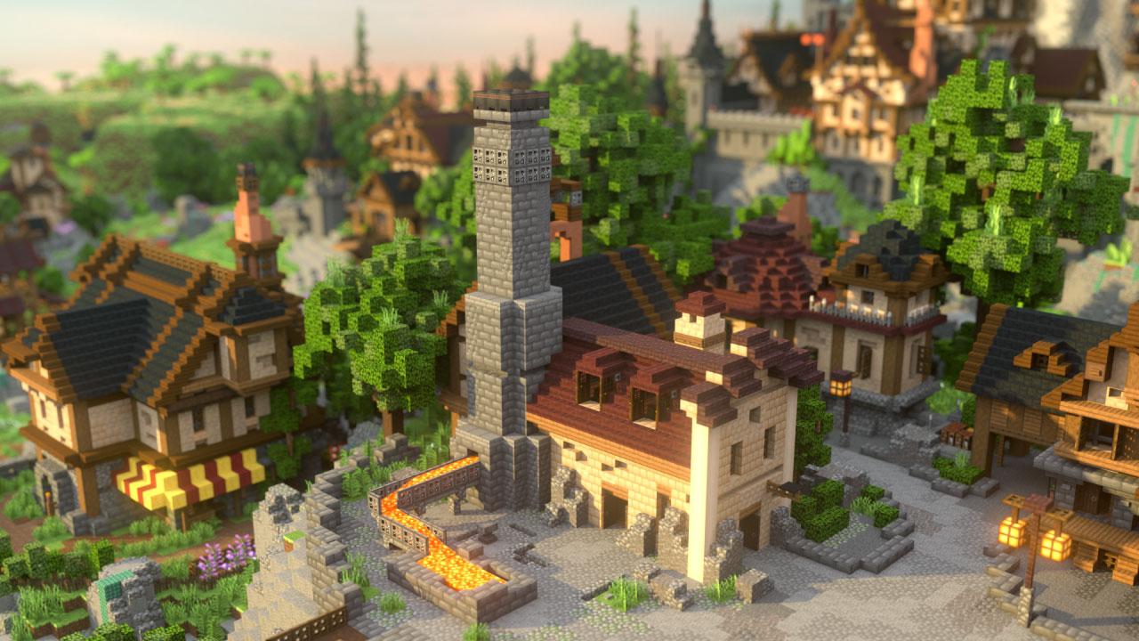 Minecraft Bedrock World Advanced Dragons Header