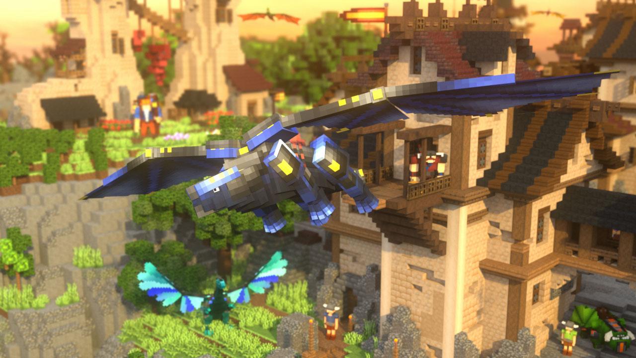 Minecraft Bedrock World Advanced Dragons Header