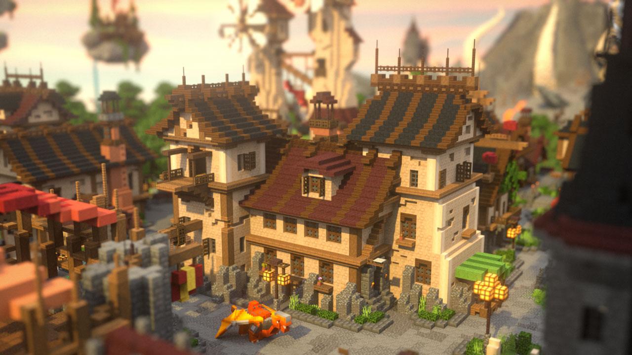 Minecraft Bedrock World Advanced Dragons Header