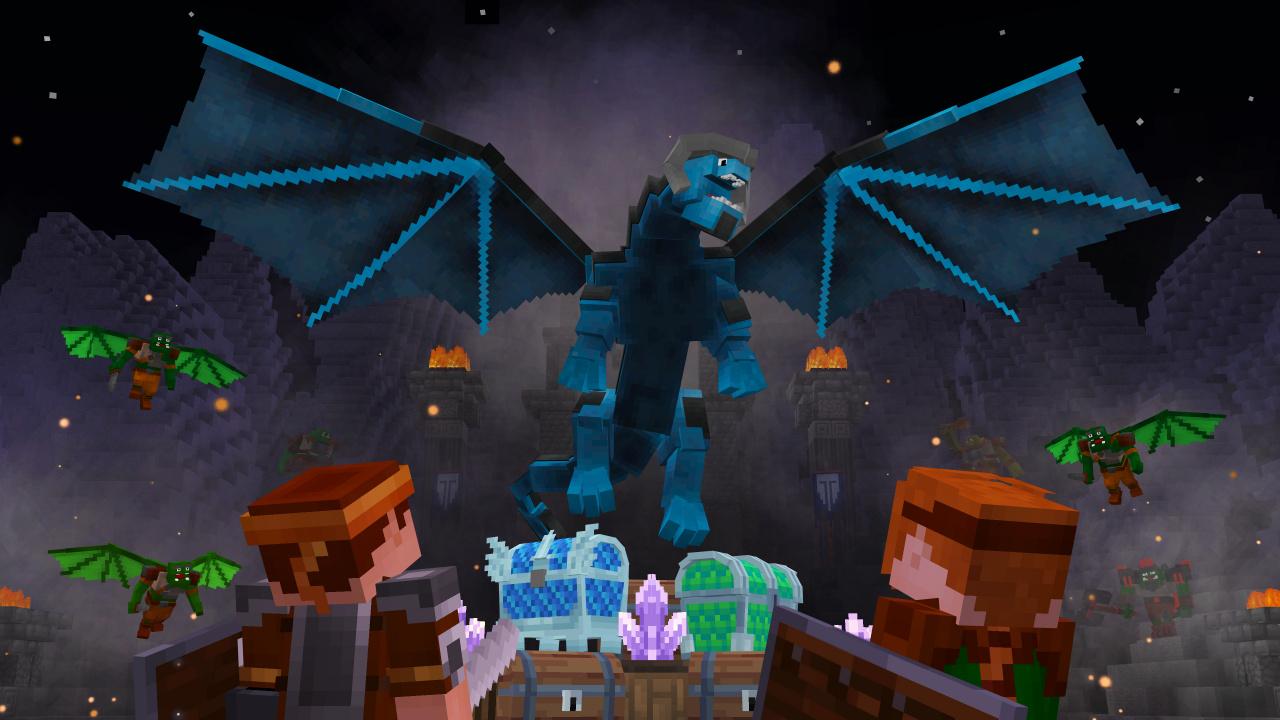 Minecraft Bedrock Advanced Dragon Area