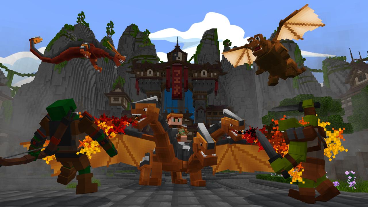 Minecraft Bedrock Advanced Dragon Area