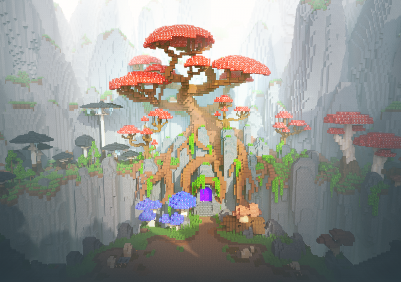 Minecraft Bedrock Advanced Dragon Area