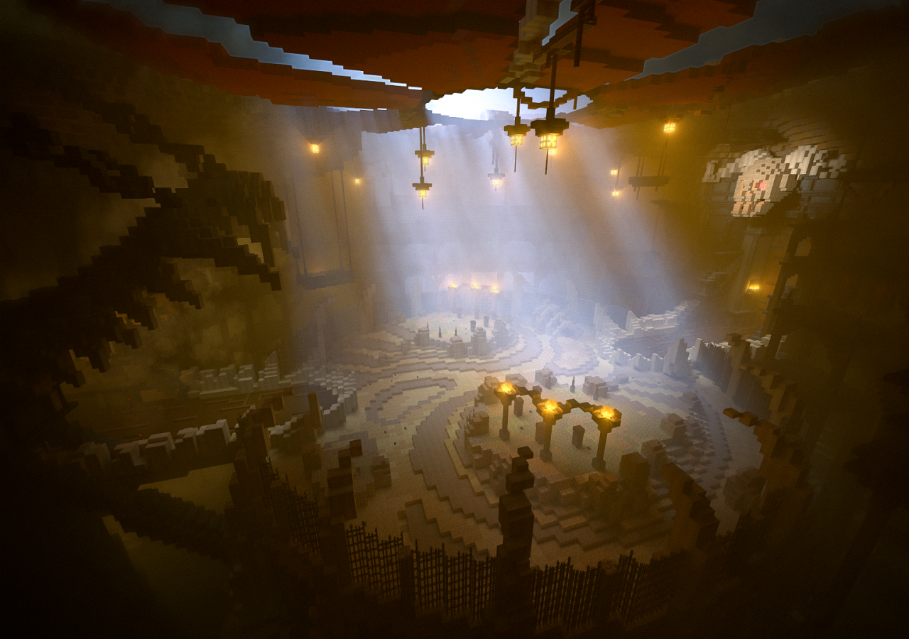 Minecraft Bedrock Advanced Dragon Area