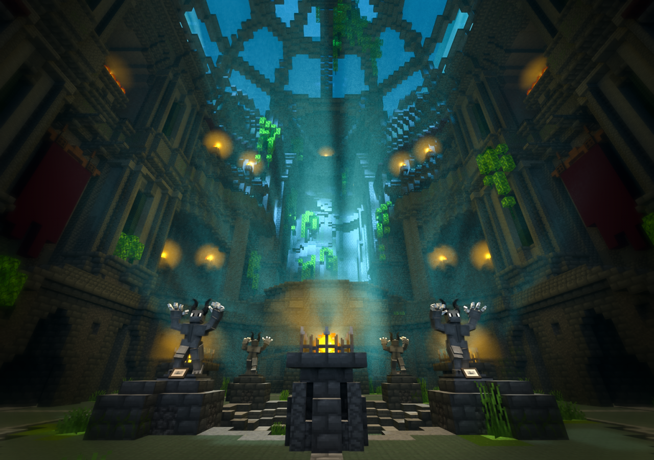 Minecraft Bedrock Advanced Dragon Area