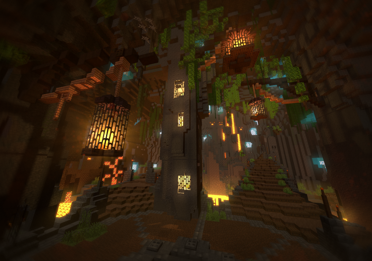 Minecraft Bedrock Advanced Dragon Area