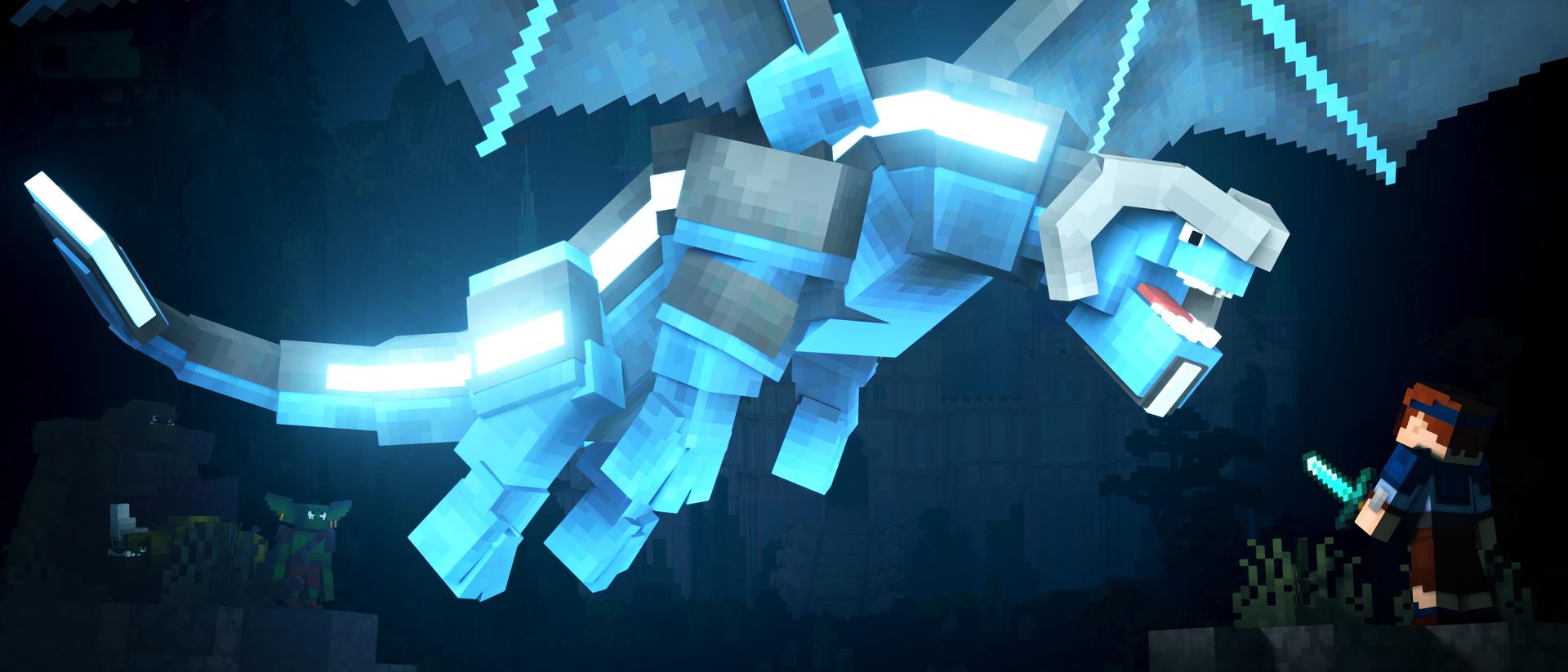 Minecraft Bedrock World Advanced Dragons Header