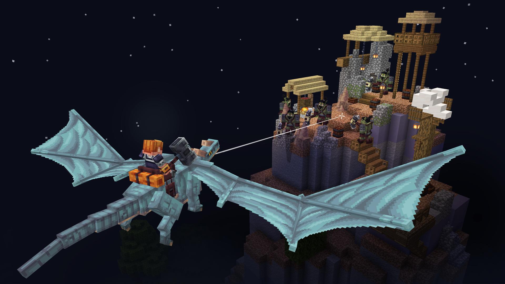 Minecraft Bedrock World Advanced Dragons Thumbnail