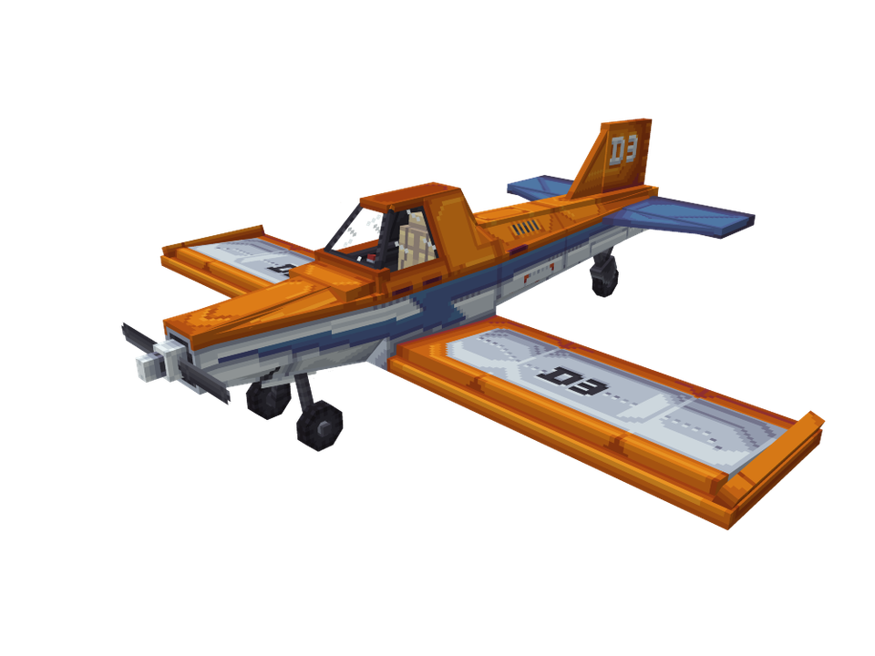 Minecraft Bedrock Airplanes Add-On