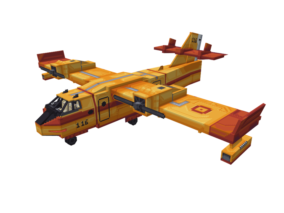 Minecraft Bedrock Airplanes Add-On