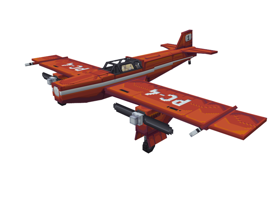 Minecraft Bedrock Airplanes Add-On