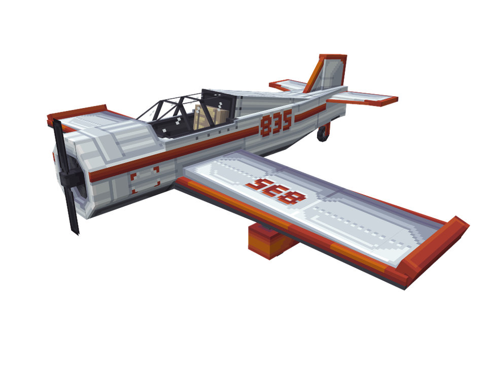 Minecraft Bedrock Airplanes Add-On