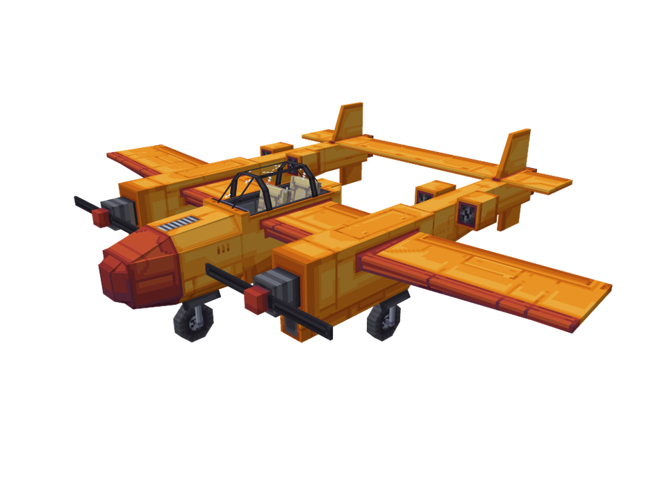 Minecraft Bedrock Airplanes Add-On