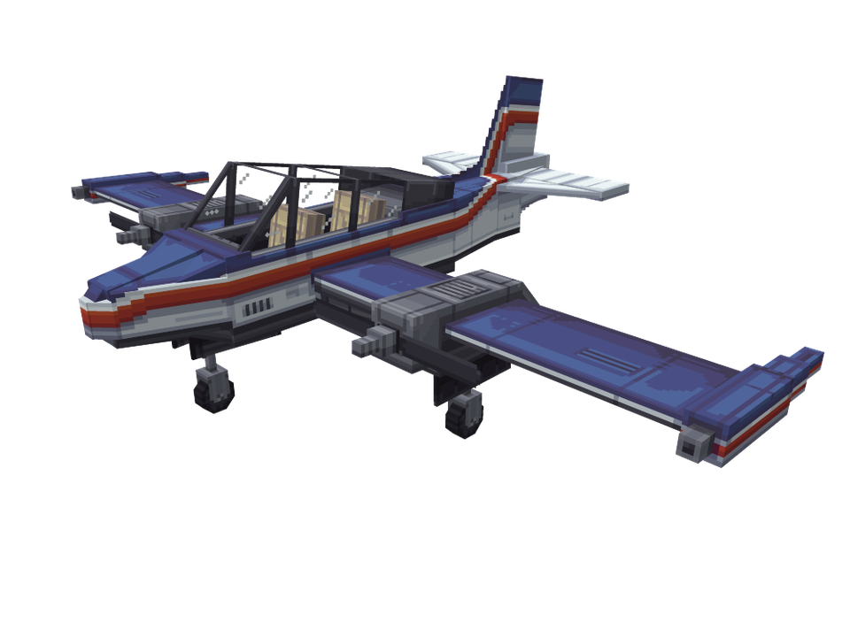 Minecraft Bedrock Airplanes Add-On
