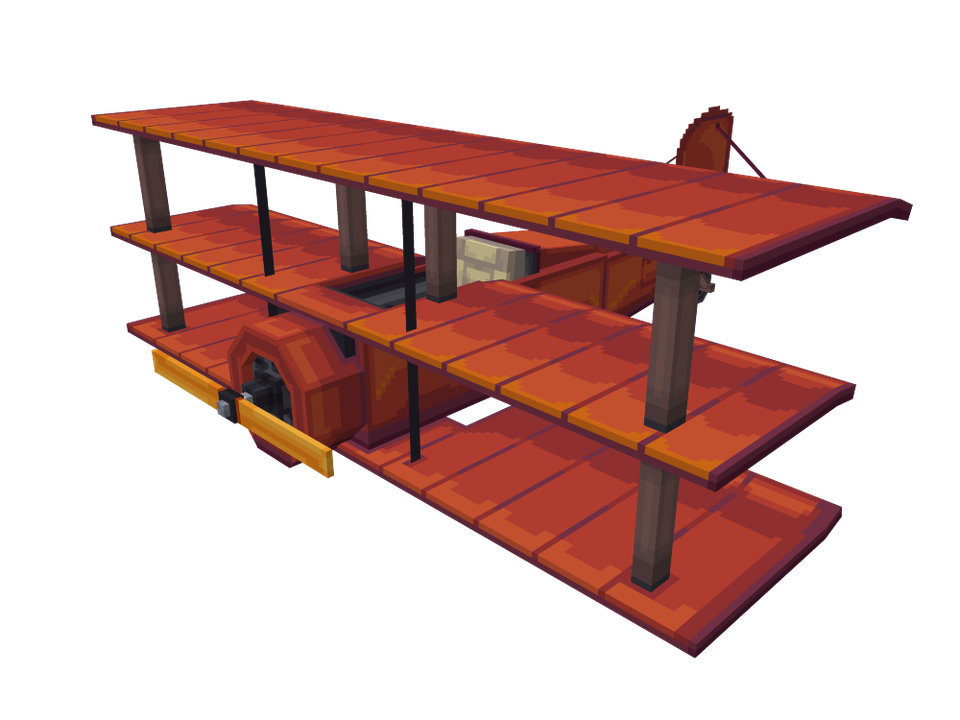 Minecraft Bedrock Airplanes Add-On