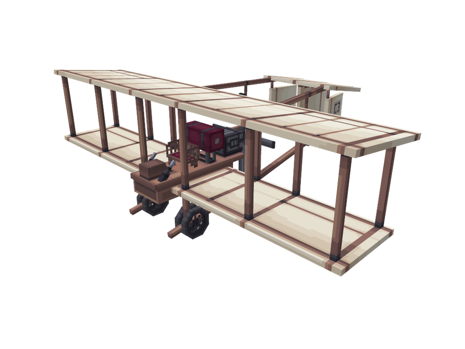 Minecraft Bedrock Airplanes Add-On