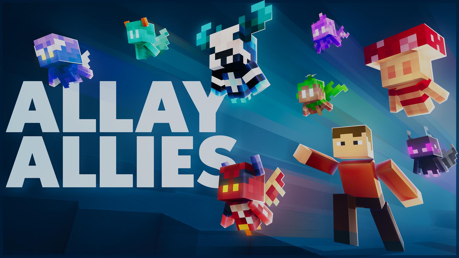 Minecraft Bedrock Add-On Allay Allies Thumbnail
