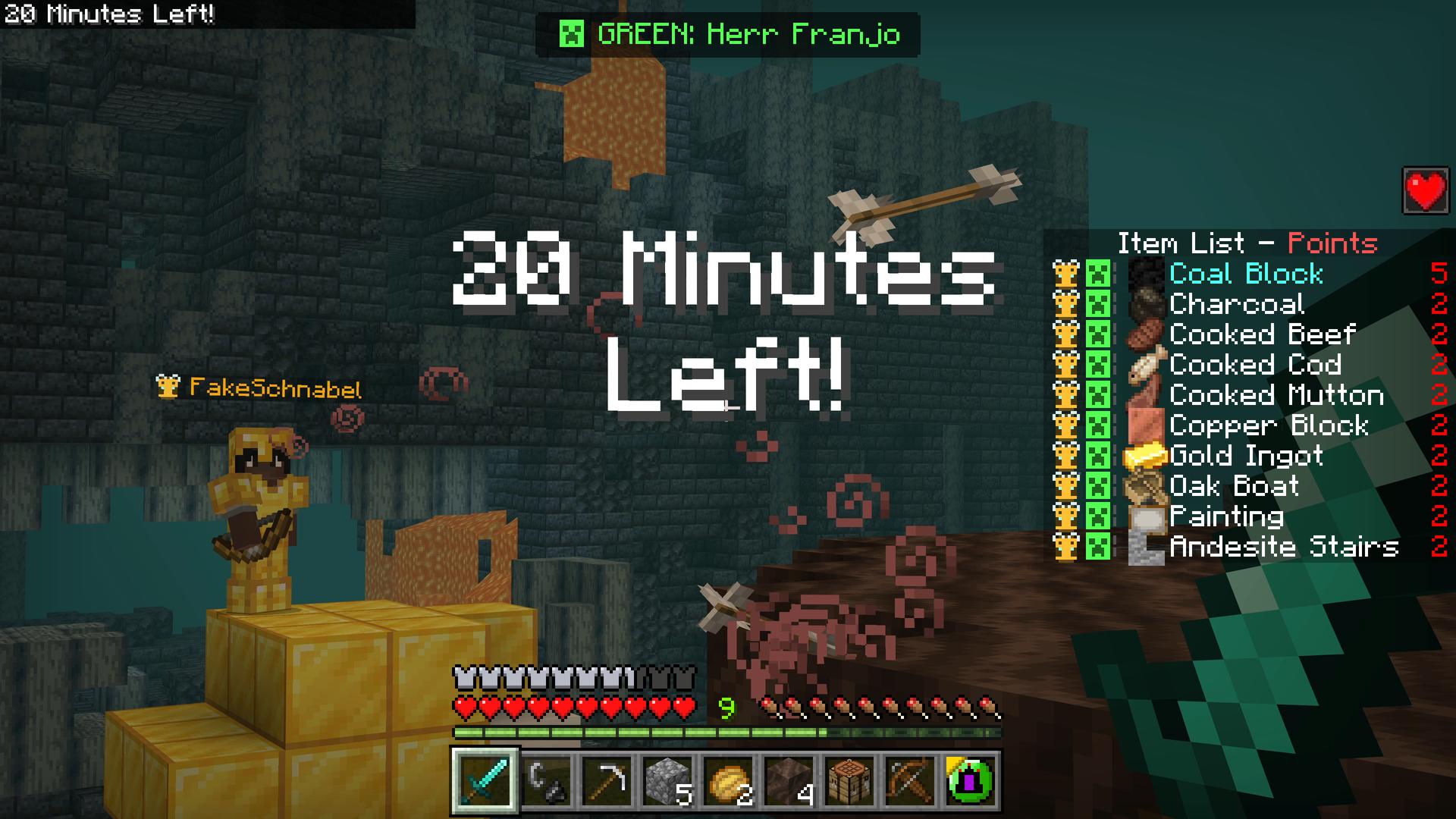 Minecraft Bedrock Bingo Item Hunt