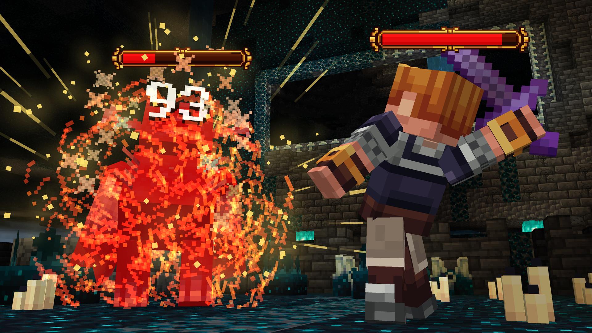 Minecraft Bedrock Add-On Damage Indicators