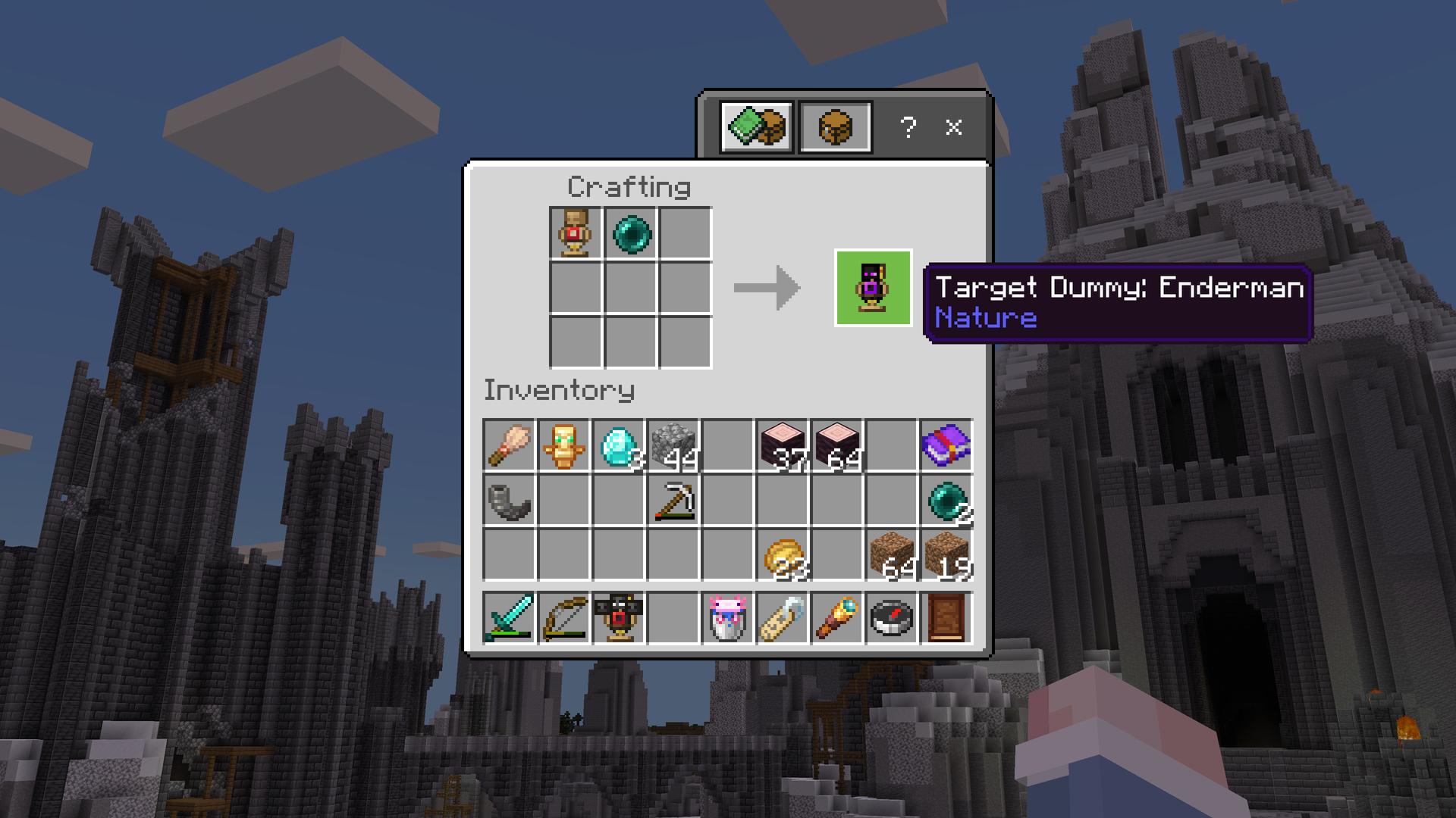 Minecraft Bedrock Add-On Damage Indicators