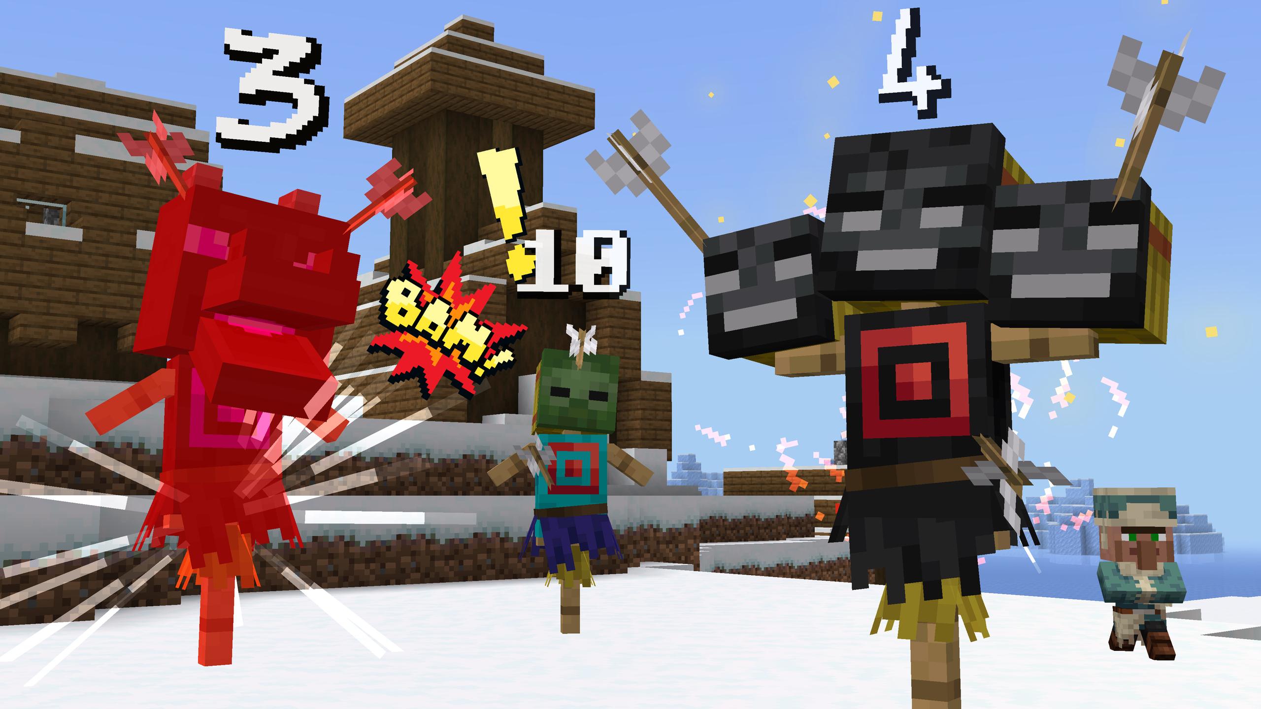 Damage Indicators Add-On | Pixelbiester - Minecraft Creators