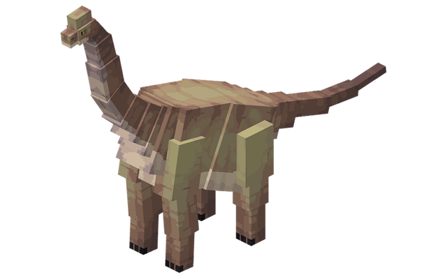 Minecraft Bedrock Add-On Dinosaurs Dino Screenshot