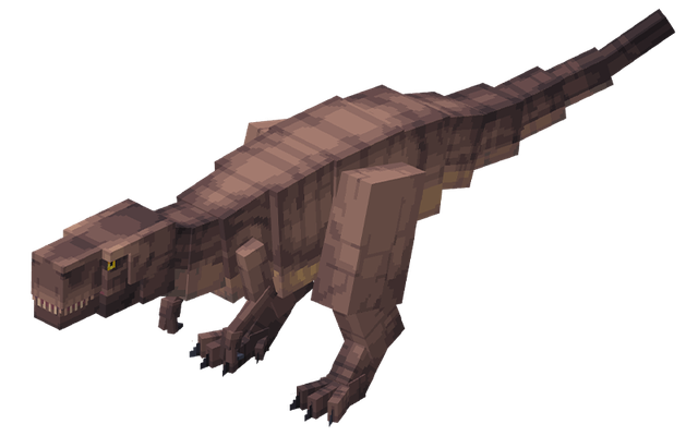 Minecraft Bedrock Add-On Dinosaurs Dino Screenshot