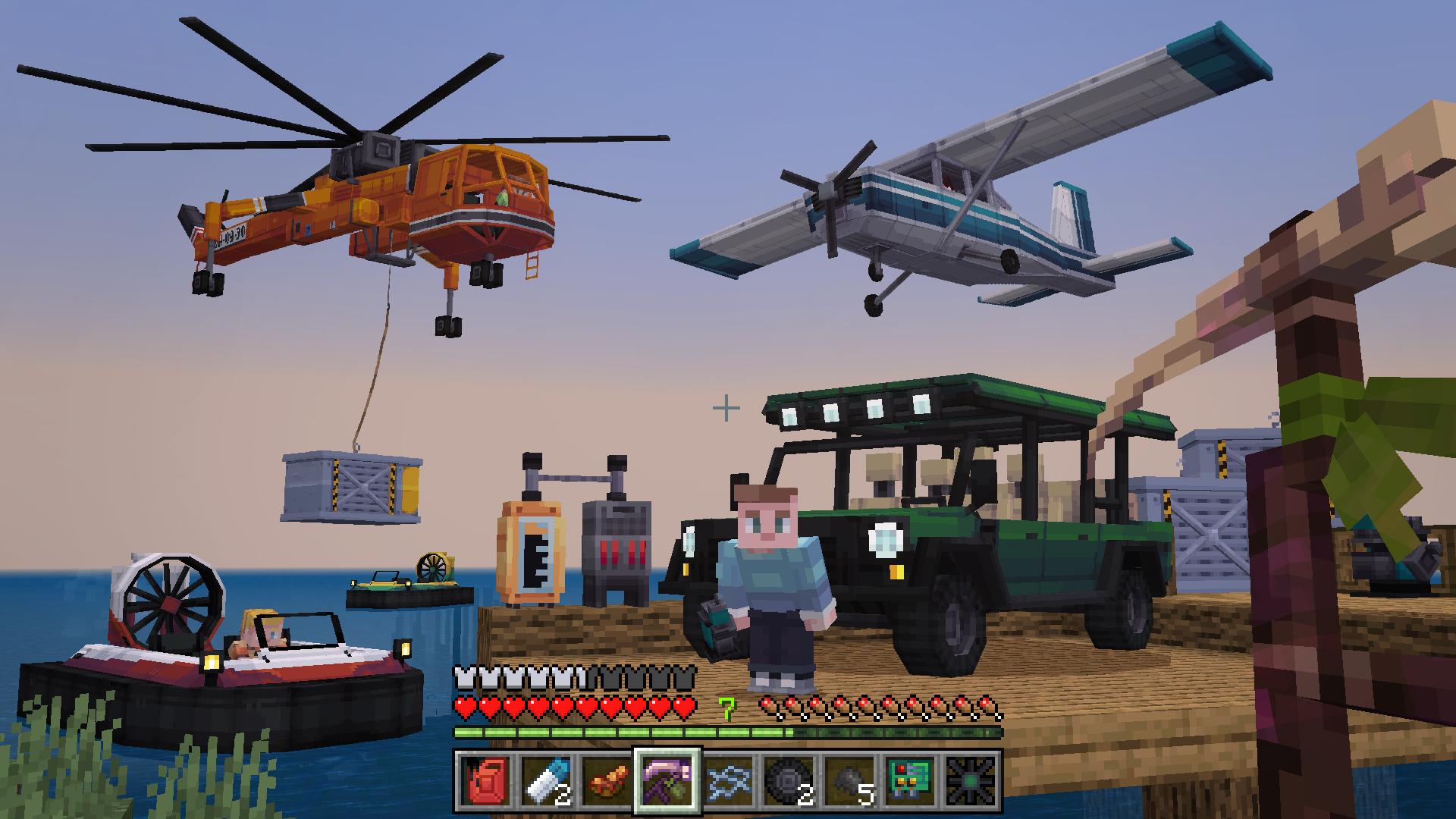 Minecraft Bedrock Add-On Dinosaurs Thumbnail
