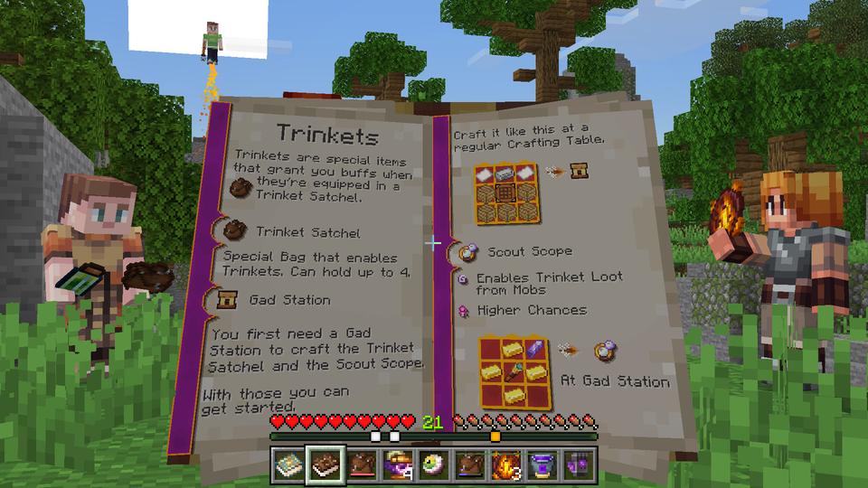 Gadgets & Trinkets Add-On | Pixelbiester - Minecraft Creators