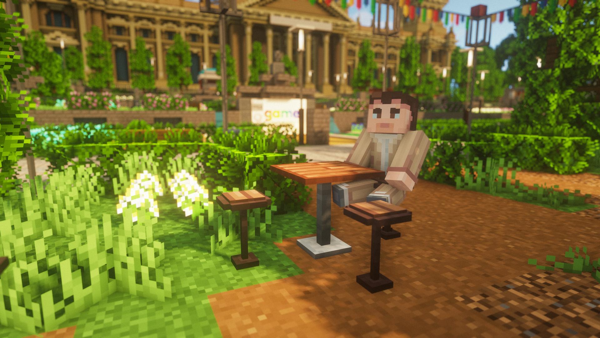 Minecraft game Sommerfest in-game screenshot