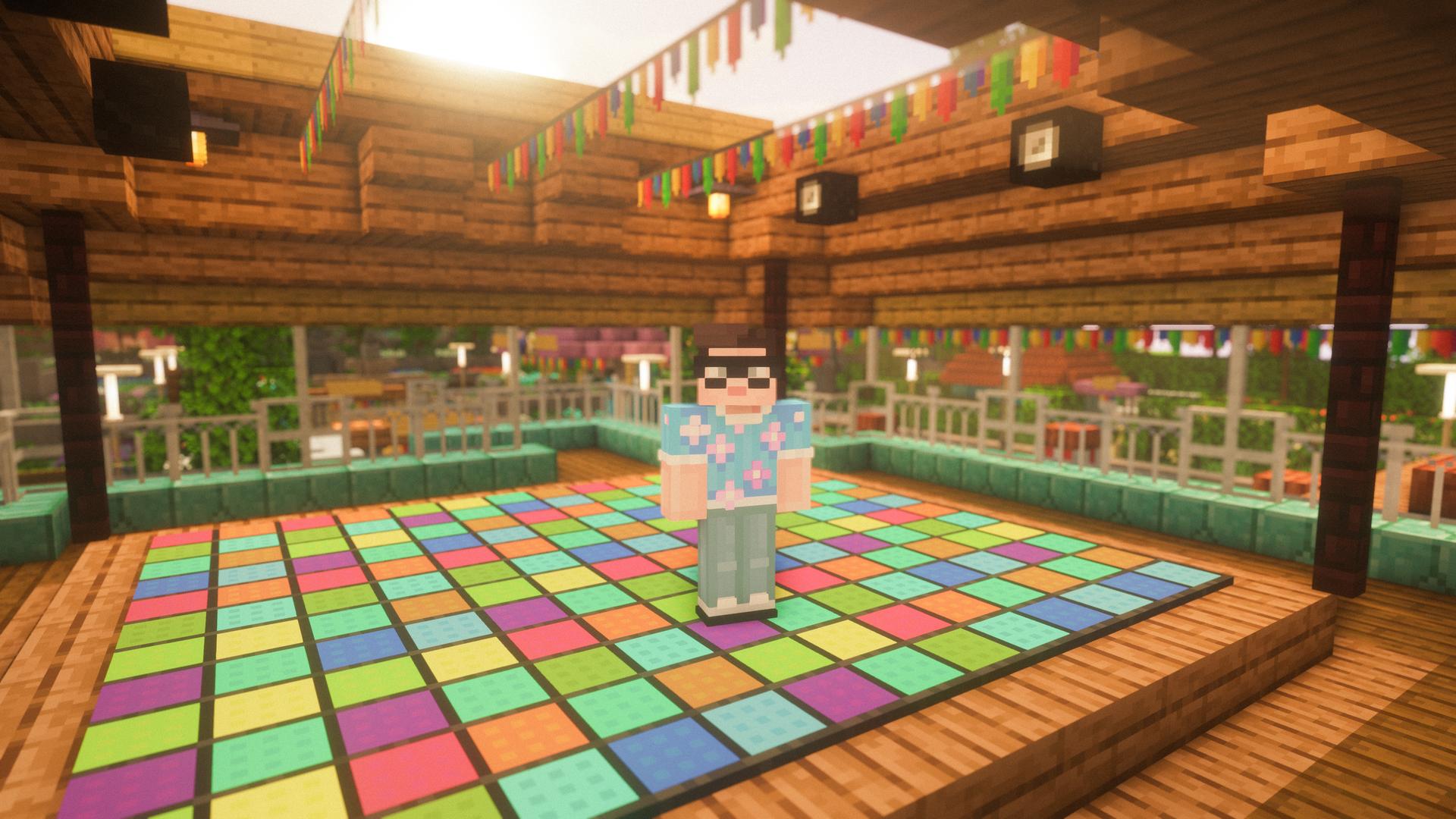 Minecraft game Sommerfest in-game screenshot
