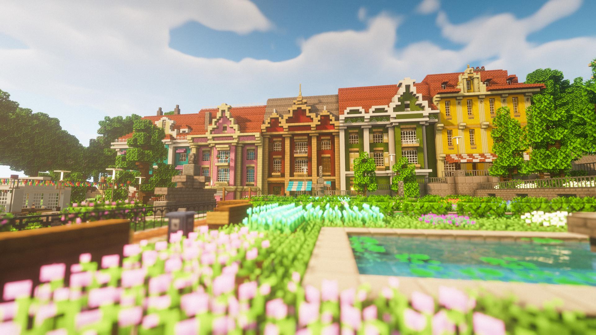 Minecraft game Sommerfest in-game screenshot