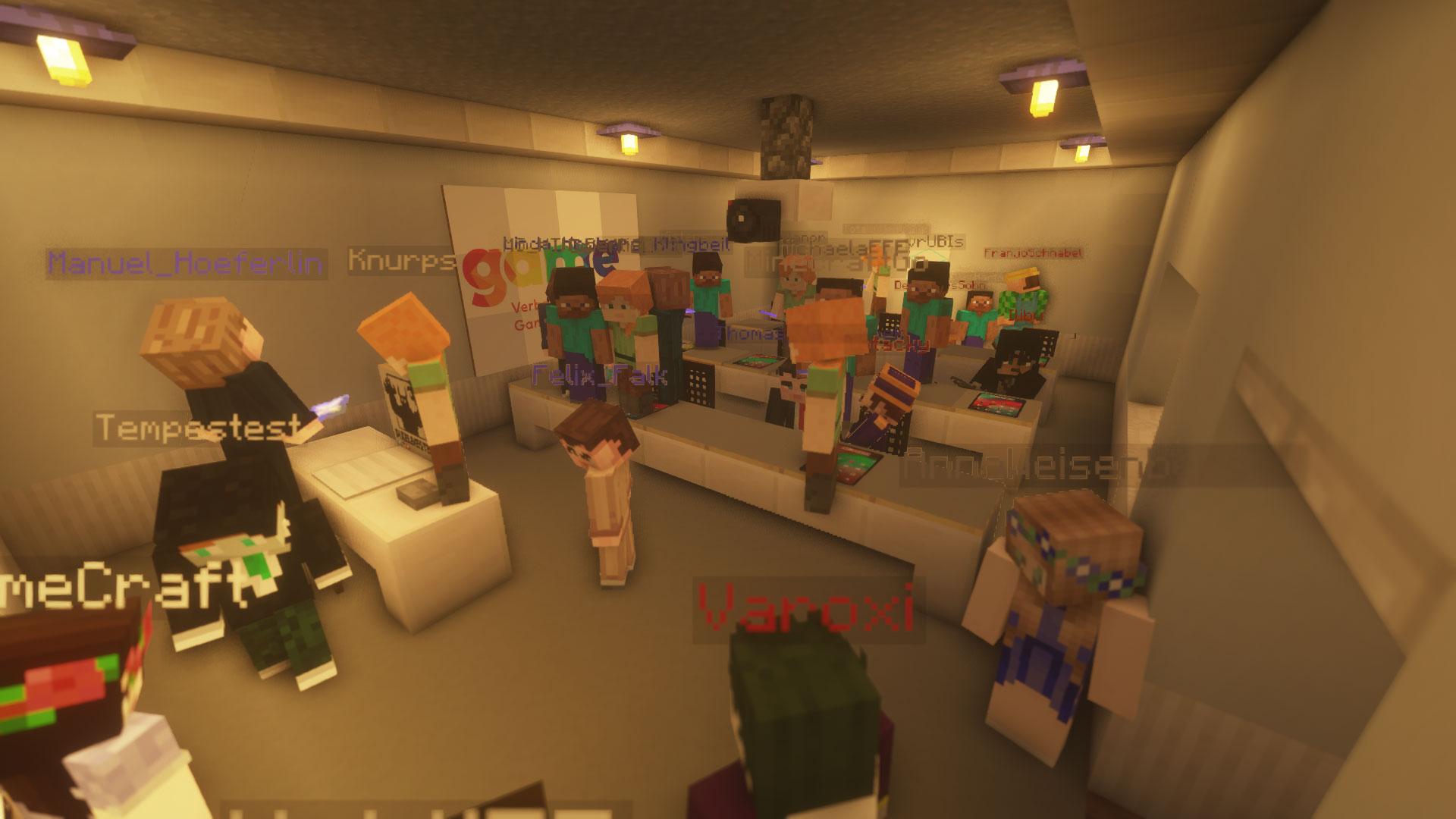 Minecraft game Sommerfest in-game screenshot