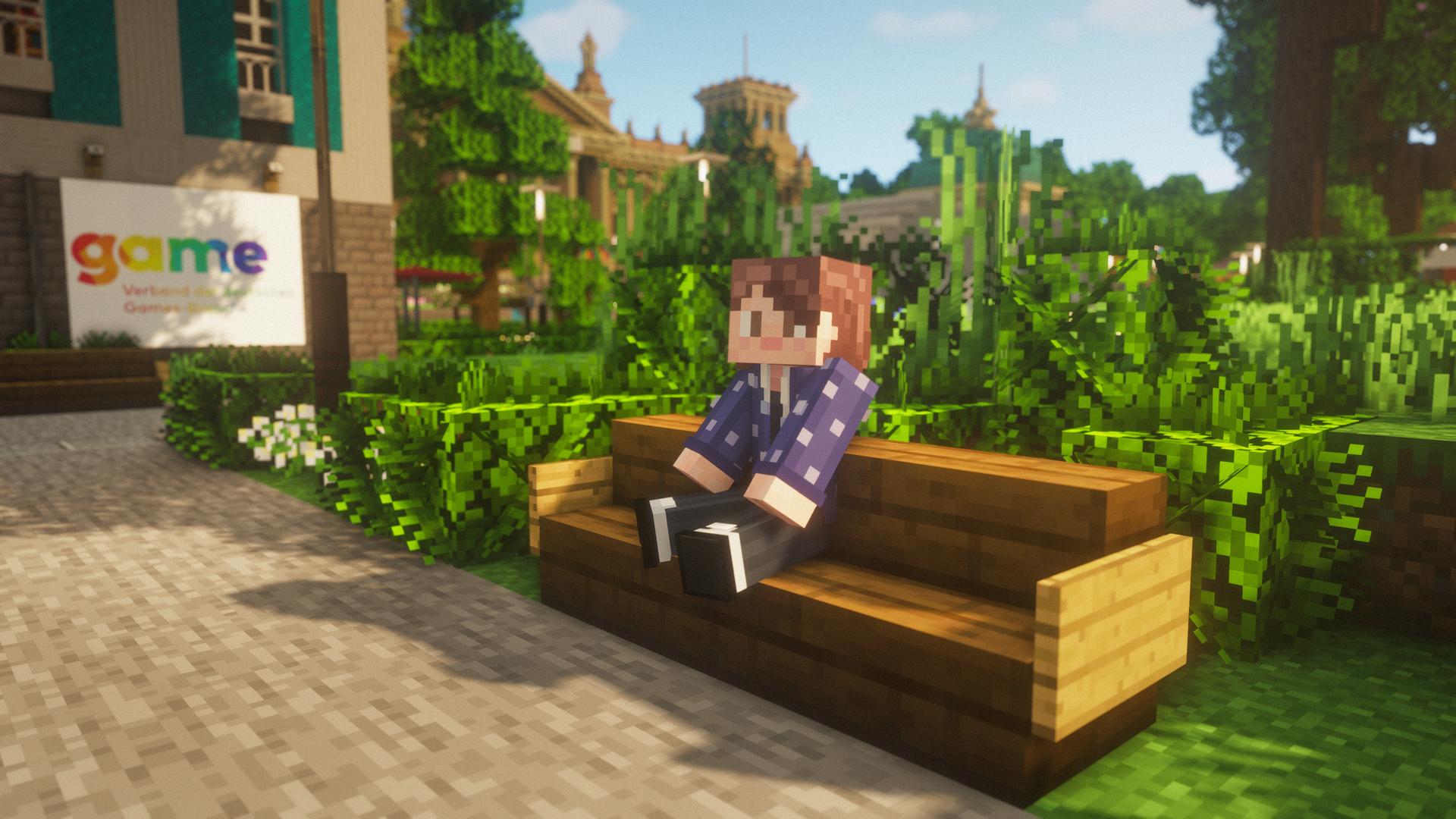Minecraft game Sommerfest in-game screenshot