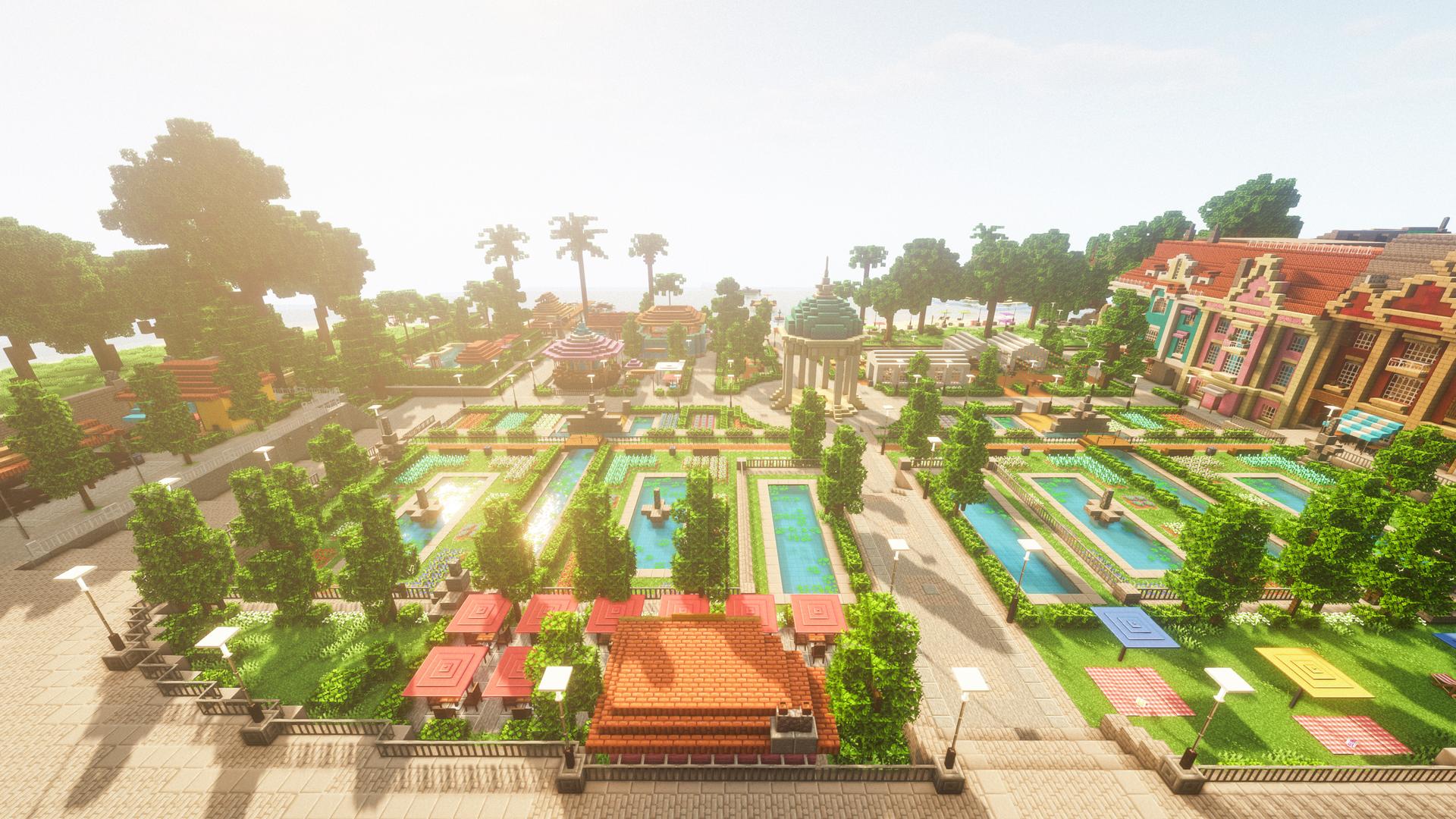 Minecraft game Sommerfest in-game screenshot
