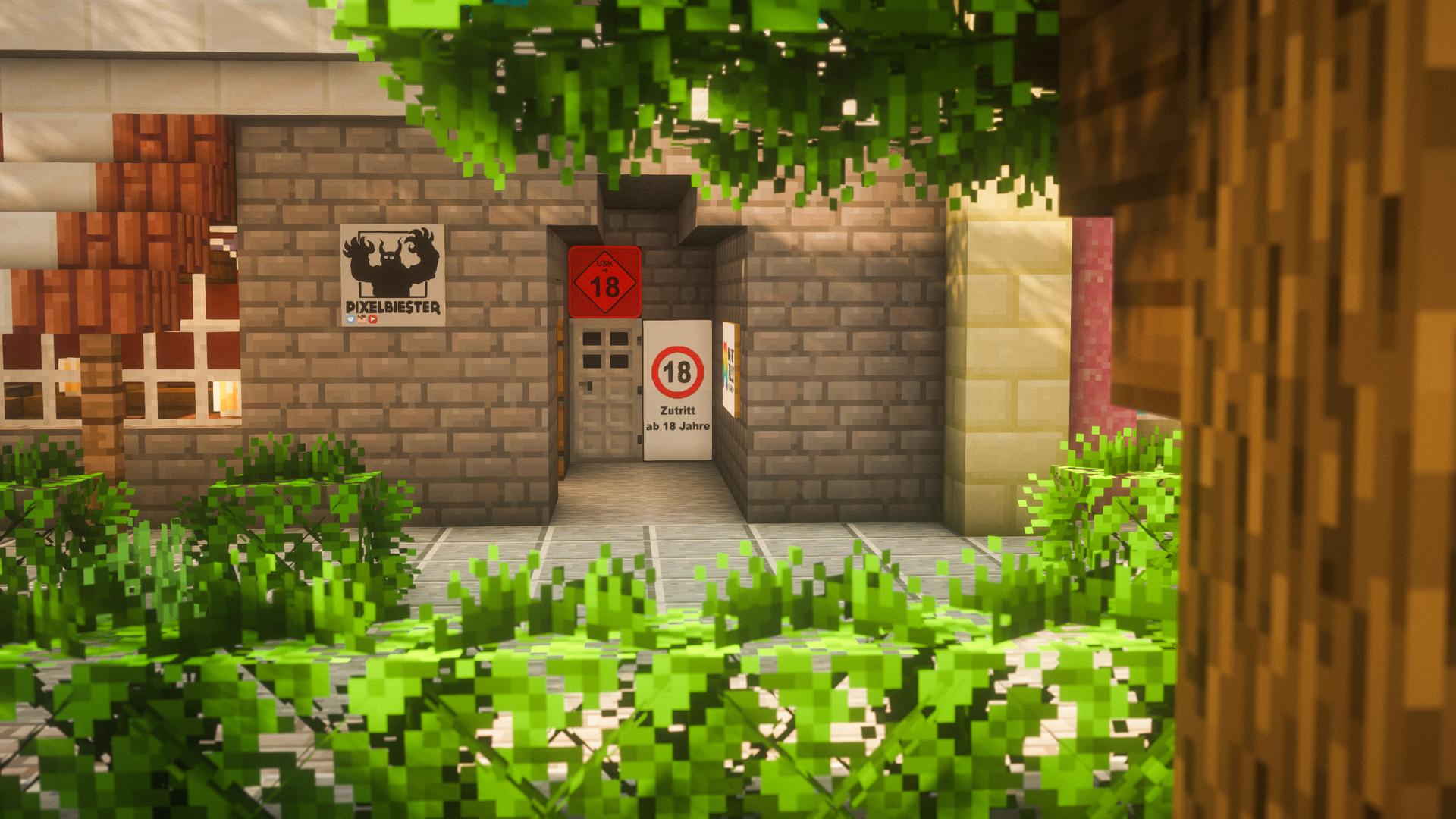 Minecraft game Sommerfest in-game screenshot
