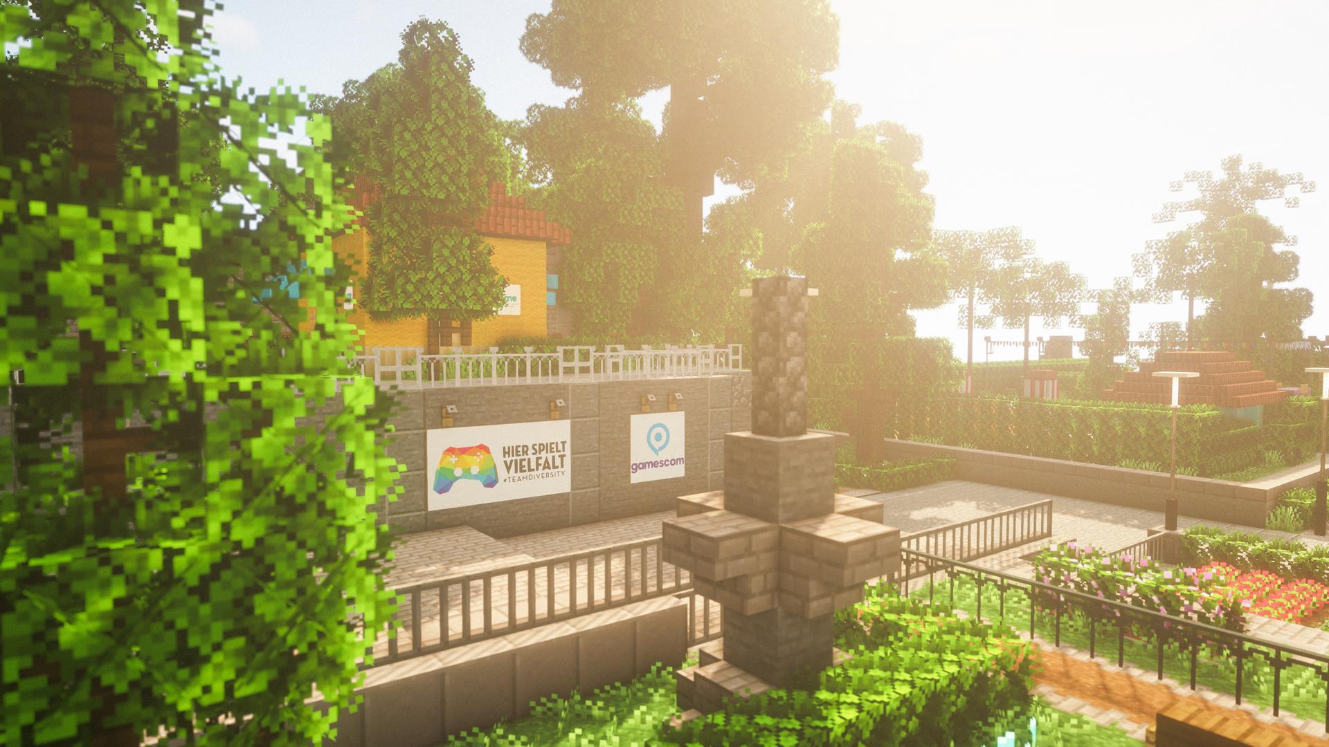 Minecraft game Sommerfest in-game screenshot