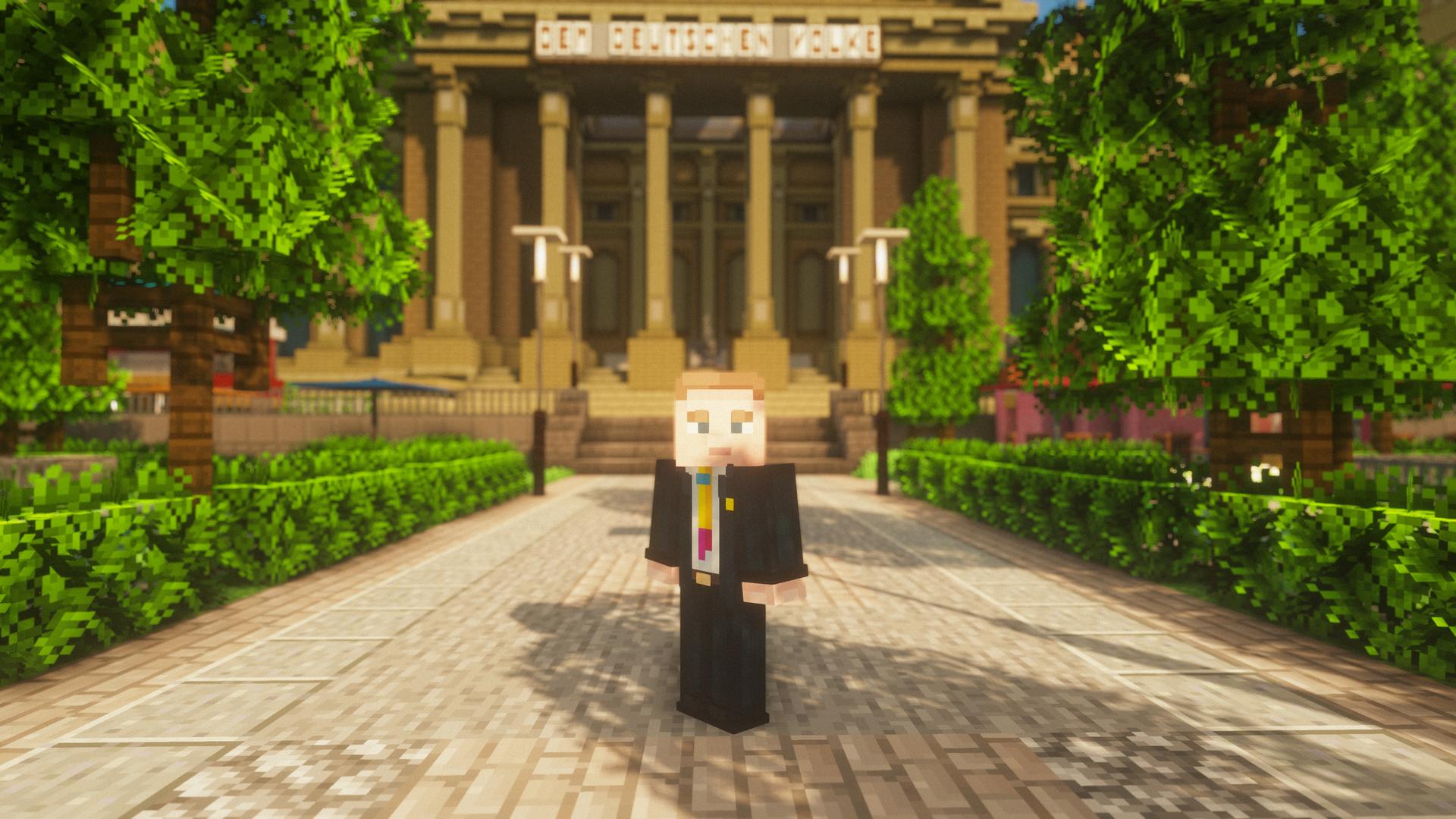 Minecraft game Sommerfest in-game screenshot