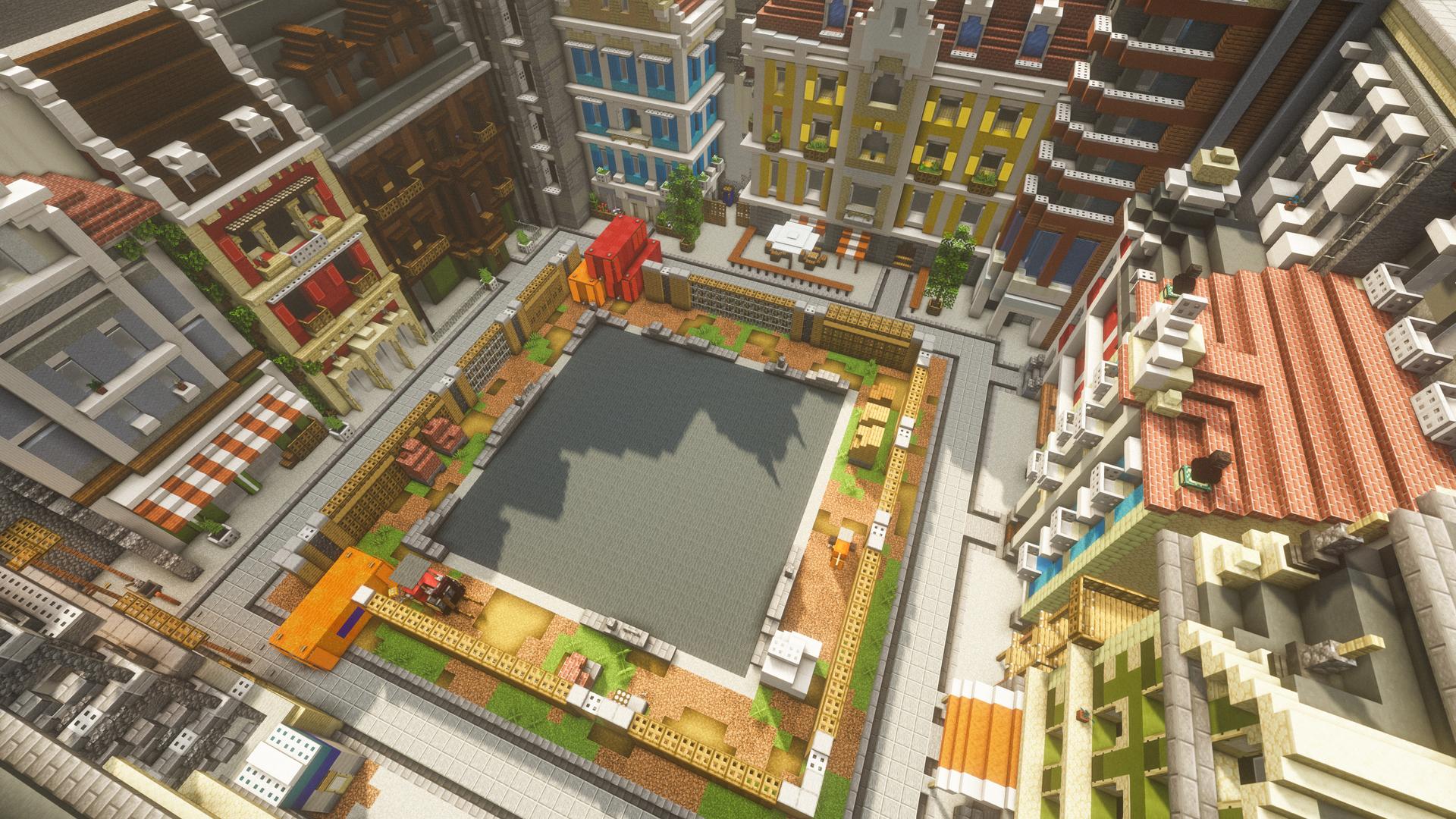Minecraft game Sommerfest in-game screenshot