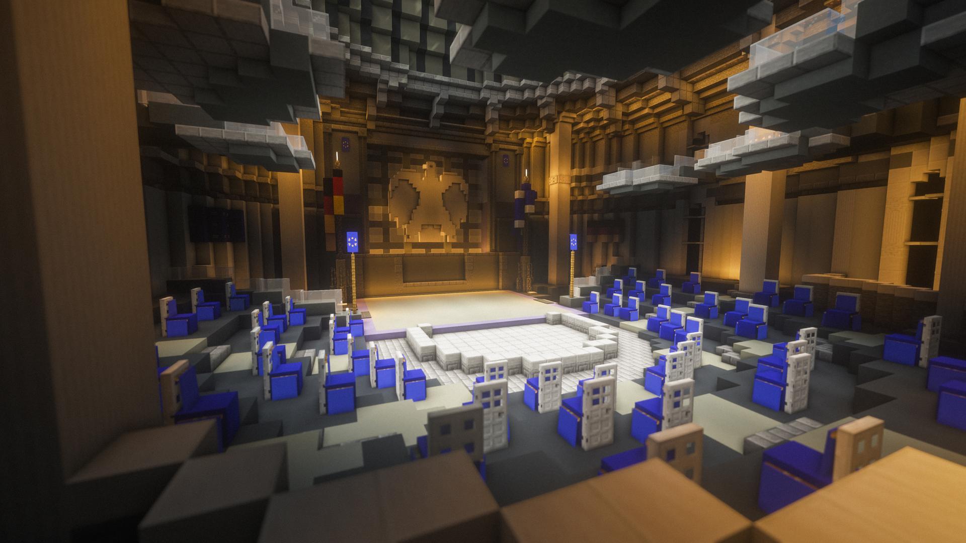 Minecraft game Sommerfest in-game screenshot