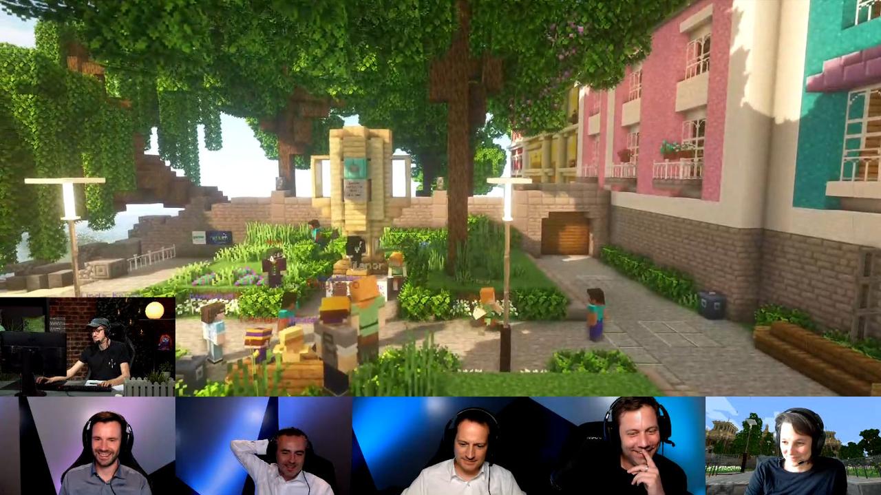 Minecraft game Sommerfest in-game screenshot