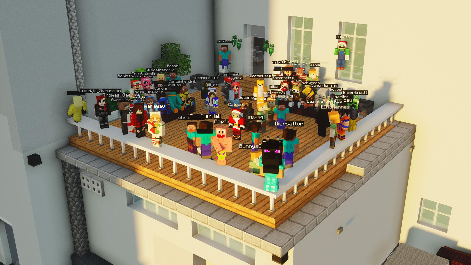 Minecraft Event christmas party | instinct3