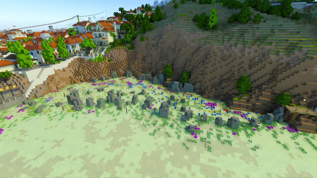 Minecraft Bedrock World Madeira in Minecraft Screenshot