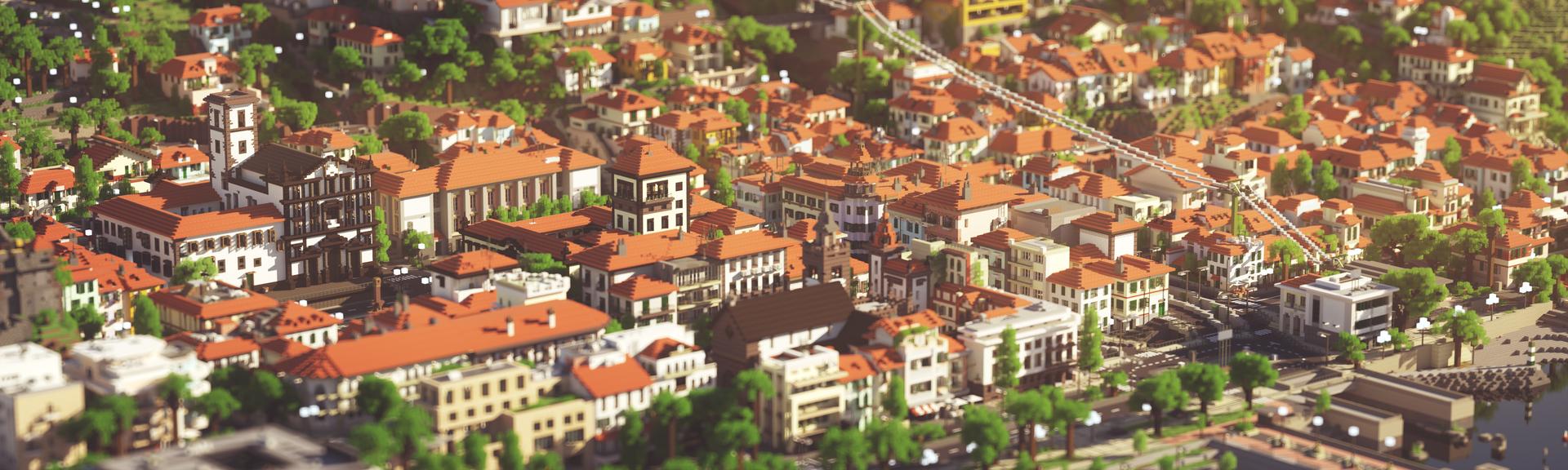 Minecraft Bedrock World Madeira in Minecraft Screenshot