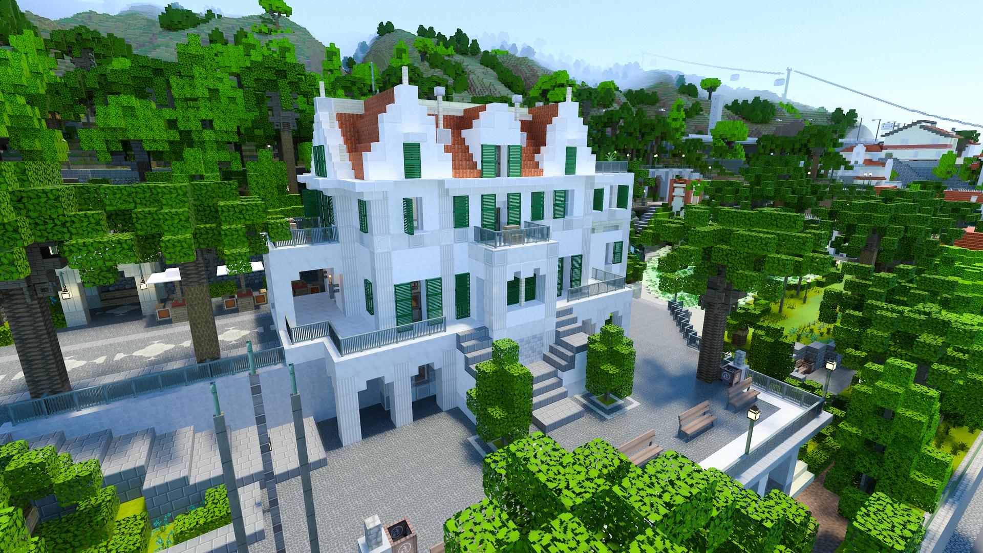 Minecraft Bedrock World Madeira in Minecraft Screenshot