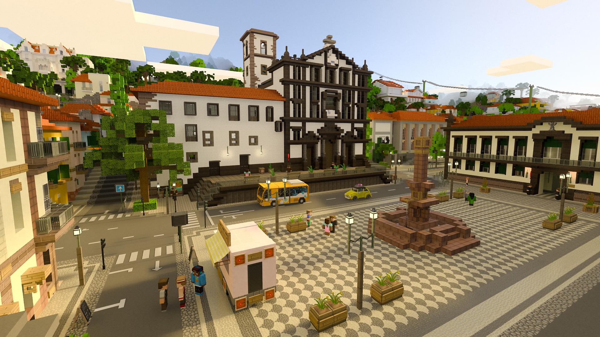 Minecraft Bedrock World Madeira in Minecraft Screenshot