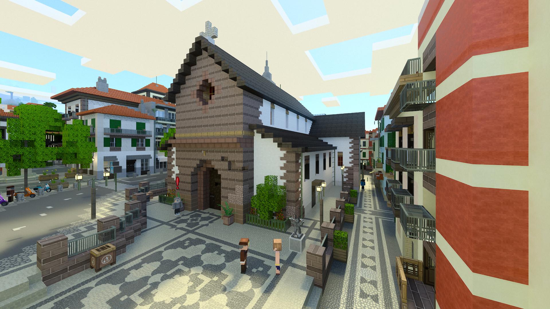 Minecraft Bedrock World Madeira in Minecraft Screenshot
